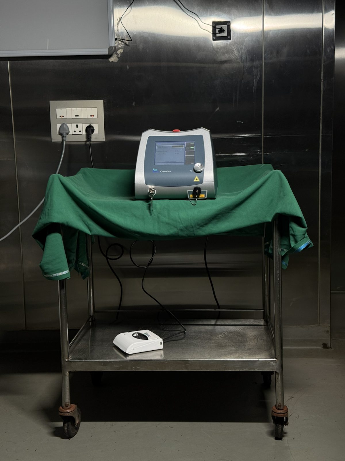 Laser surgery for ENT conditions at Mangala Hospital