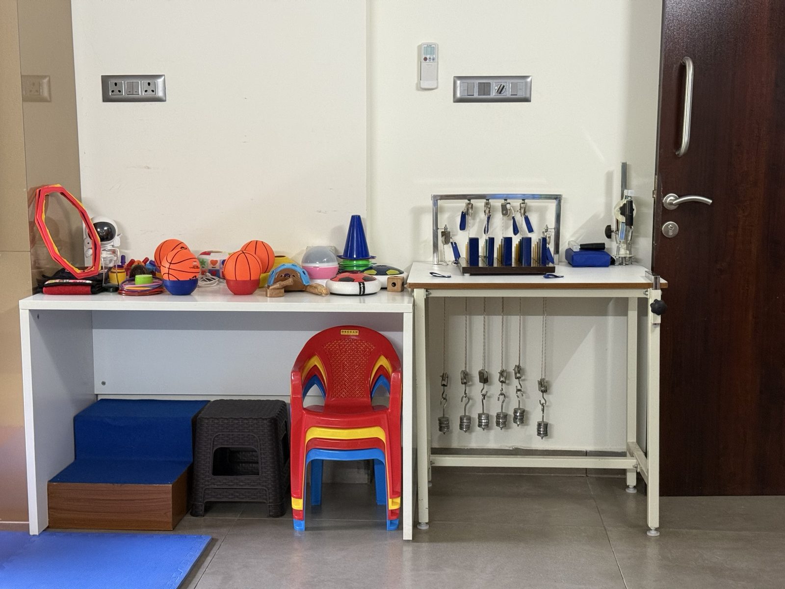 Physiotherapy session